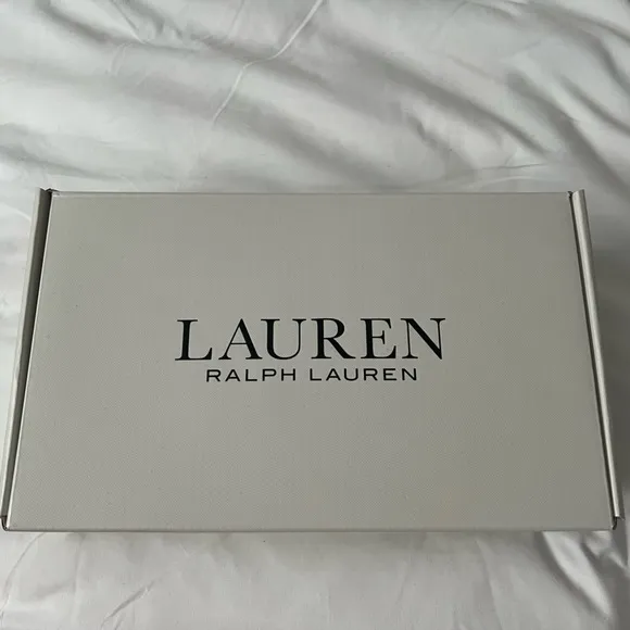 Ralph Lauren Luize Suede Espadrille Platform Loafer