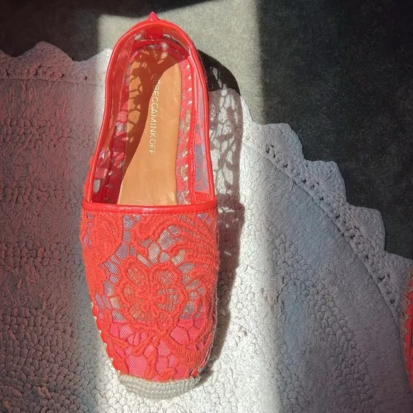 Rebecca Minkoff Women's Coral Lace Espadrilles