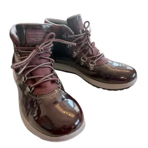 Rockport XCS Britt Alpine Waterproof Slip Proof Insulated Merlot Leather Boots