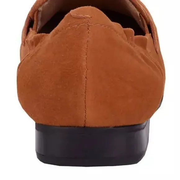 Rog Hommerson Trendy Tan Loafers Size 8