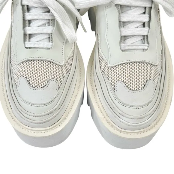 Rombaut Protect Hybrid White Chunky Platform Sneakers
