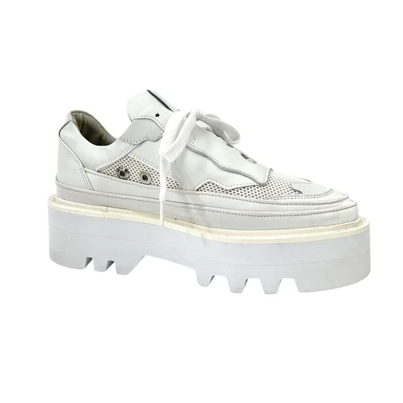 Rombaut Protect Hybrid White Chunky Platform Sneakers