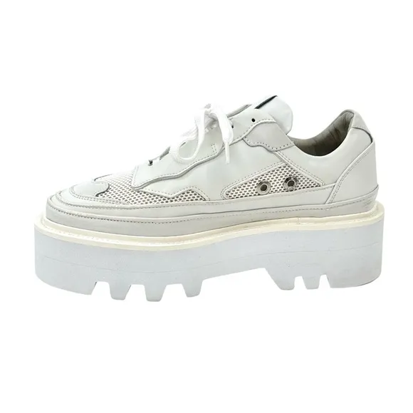 Rombaut Protect Hybrid White Chunky Platform Sneakers