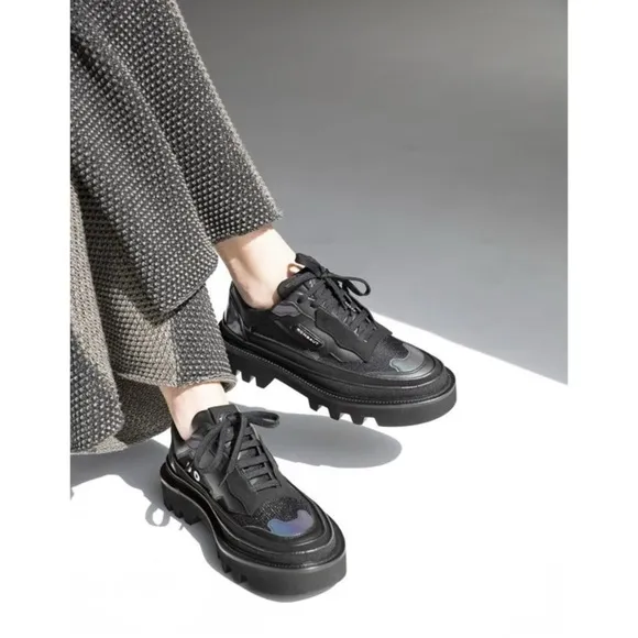Rombaut Protect Hybrid White Chunky Platform Sneakers