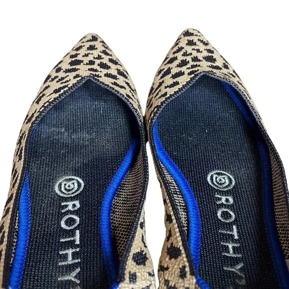 Rothy’s Leopard Print Retired The Point Flats - 7