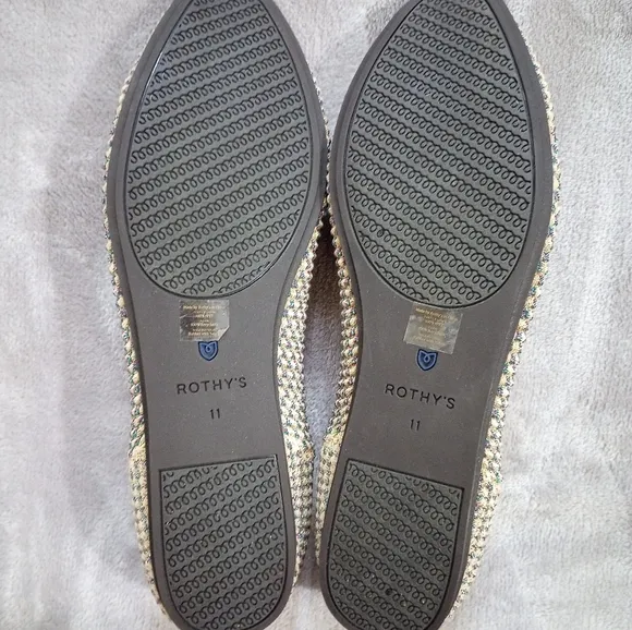Rothys Ltd Edition Mixed Metallic Ballet Flats 11