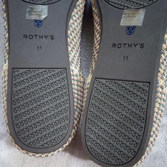 Rothys Ltd Edition Mixed Metallic Ballet Flats 11