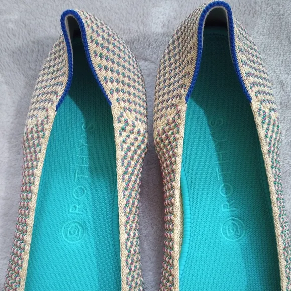 Rothys Ltd Edition Mixed Metallic Ballet Flats 11