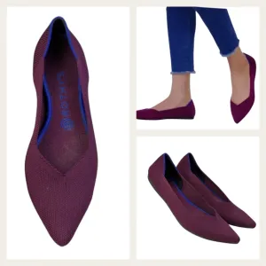 Rothy's Pointed Toe Flats Retired EUC Size 8.5    S3362