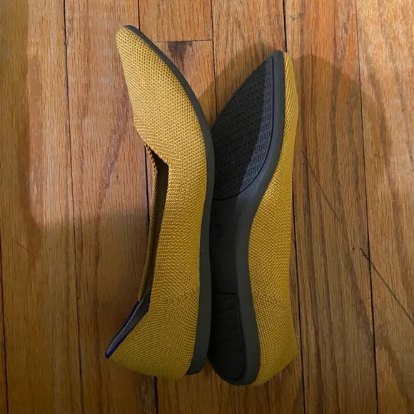 Rothy's The Point Marigold Yellow Size 6