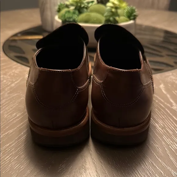Salvatore Ferragamo Brown Loafers Slip-Ons