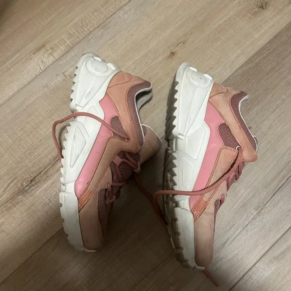 Salvatore Ferragamo Pink Chunky Sneakers