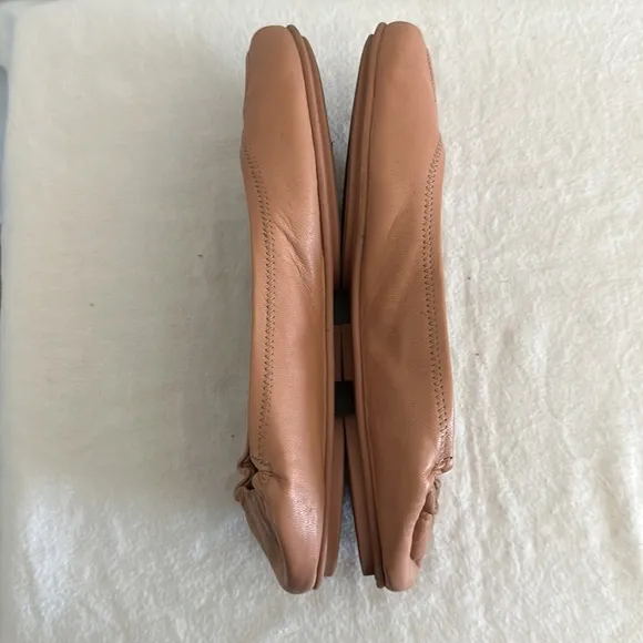 Salvatore Ferragamo Vignola Gancio Scrunched Ballet Flats