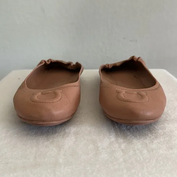 Salvatore Ferragamo Vignola Gancio Scrunched Ballet Flats