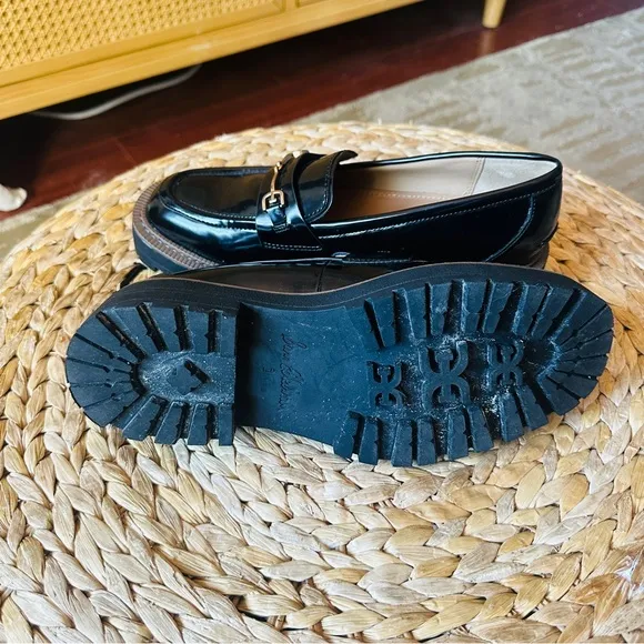 Sam Edelman Laurs Women's Lug Sole Loafers Black