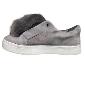 Sam Edelman Women's Leya Fashion Sneaker Gray Size 8.5