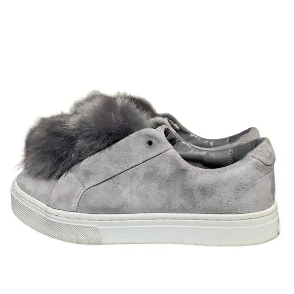 Sam Edelman Women's Leya Fashion Sneaker Gray Size 8.5