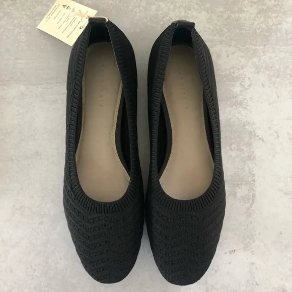 SANCTUARY Social Smart Creation Knit Ballet Flats, Black 8 New In Box!