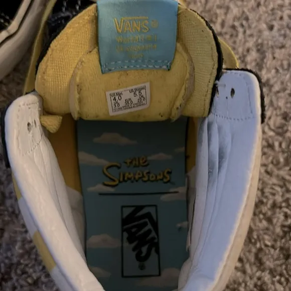 Simpsons Vans SK8-HI High-Top Sneakers