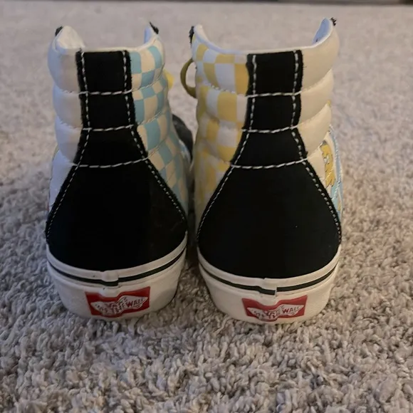 Simpsons Vans SK8-HI High-Top Sneakers