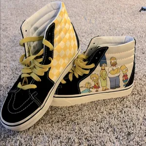 Simpsons Vans SK8-HI High-Top Sneakers