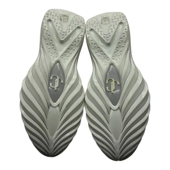 Size 13US - Jimmy Choo Neoprene Crystal Chunky Sneakers