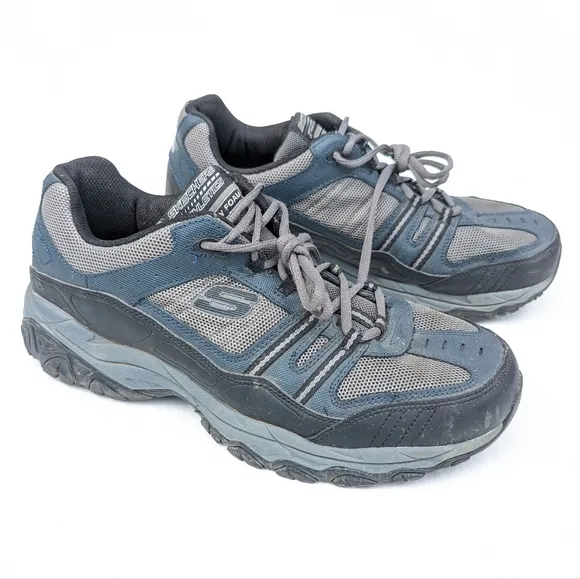 SKECHERS Athletics M-fit 50124EWW men's after burn chunky sneakers size 11