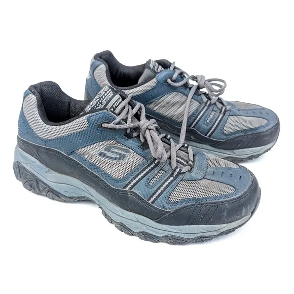 SKECHERS Athletics M-fit 50124EWW men's after burn chunky sneakers size 11