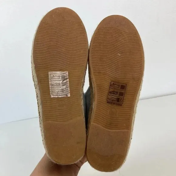 Soludos Dali Espadrilles Chambray Gray