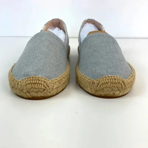 Soludos Dali Espadrilles Chambray Gray