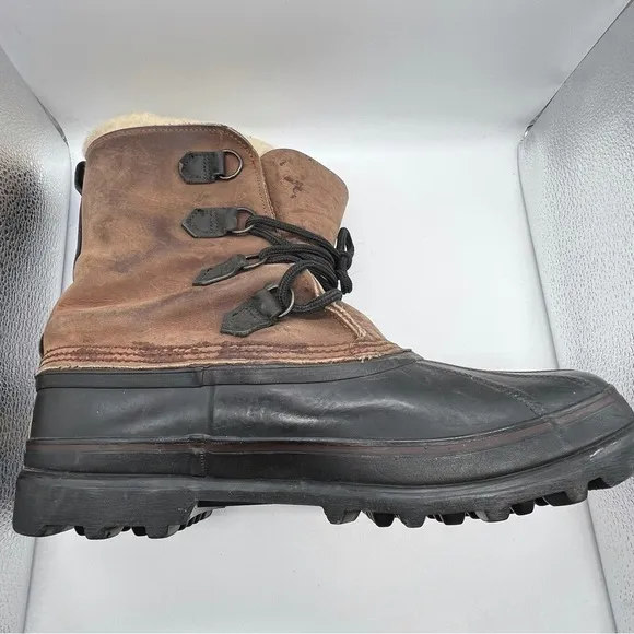 Sorel Brown &amp; Black Snow Boots