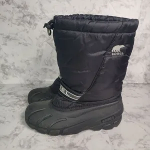 Sorel Glacier Men's Size 7 Insulated‎ Extreme Snow Boots Black Winter Ski