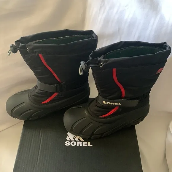 Sorel snow boots kids size 3