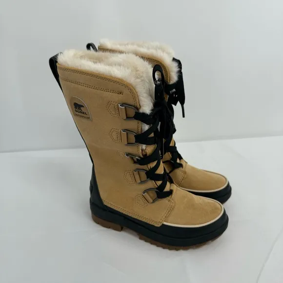 Sorel Tivoli IV NL3426-373 Womens Tan Waterproof Insulated Snow Boots Size 6