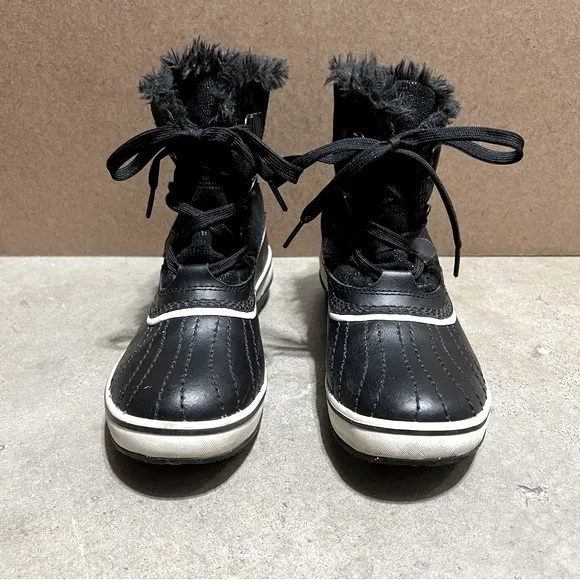 ⚡️Sorel Tivoli Womens Winter Snow Boots, Color Black/Turtledove, Size 6