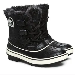 ⚡️Sorel Tivoli Womens Winter Snow Boots, Color Black/Turtledove, Size 6