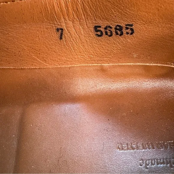 Spier &amp; Mackay Men’s Size 7 Leather Penny Loafers Dress Shoes