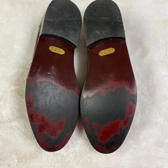 Stacy‎ Adams Genuine Snake Skin &amp; Leather Loafers, size 10.5