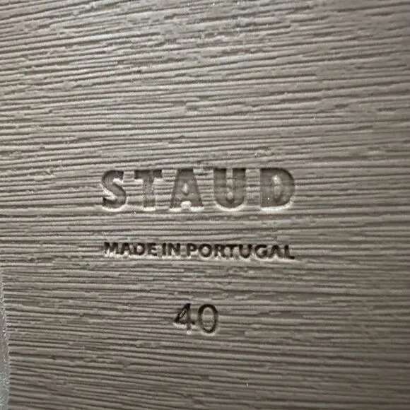 Staud Lara Cream Espadrilles Size 40 US 10