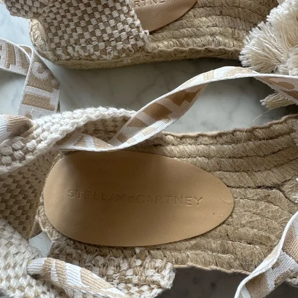Stella McCartney Gaia Macrame Espadrille