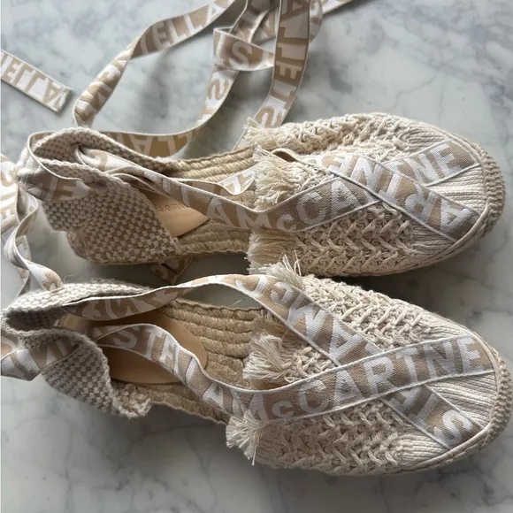 Stella McCartney Gaia Macrame Espadrille