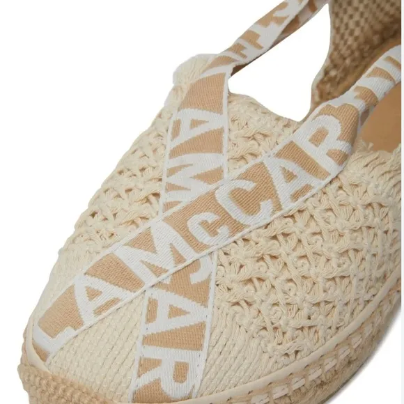 Stella McCartney Gaia Macrame Espadrille