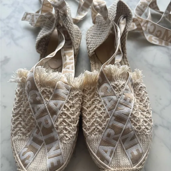Stella McCartney Gaia Macrame Espadrille
