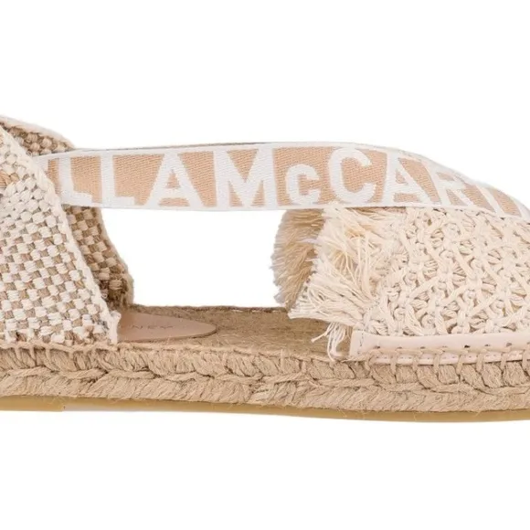 Stella McCartney Gaia Macrame Espadrille