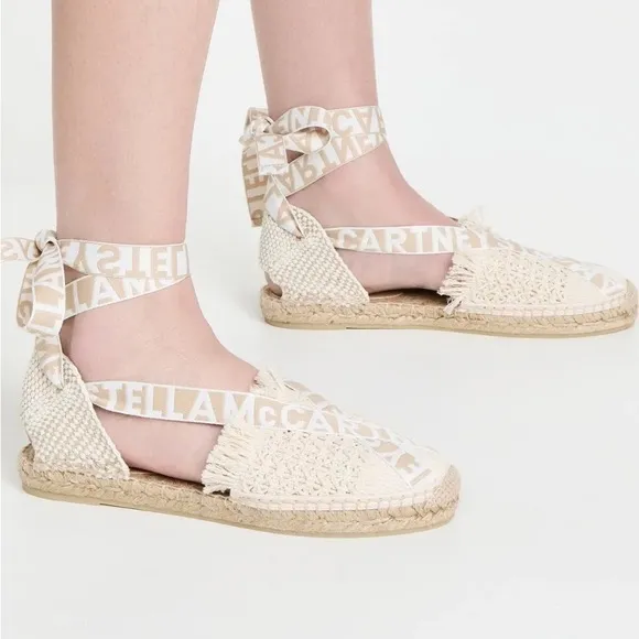 Stella McCartney Gaia Macrame Espadrille