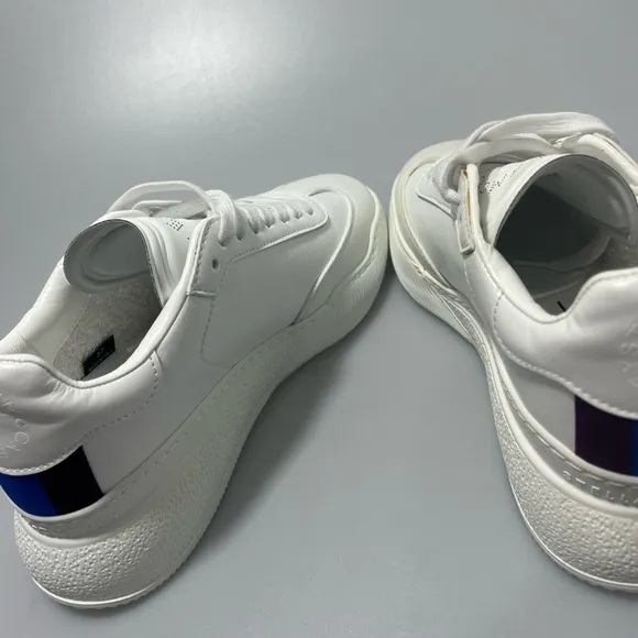Stella McCartney Loop Platform Wedge Sneakers White Women’s EU 37/US 7 $495