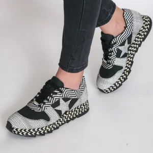 Stella Mccartney Sneakers Macy Lace Up Athletic Wedge Espadrilles Shoes Size 38