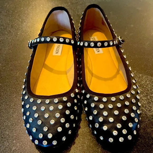 Steve Madden studded ballet flats