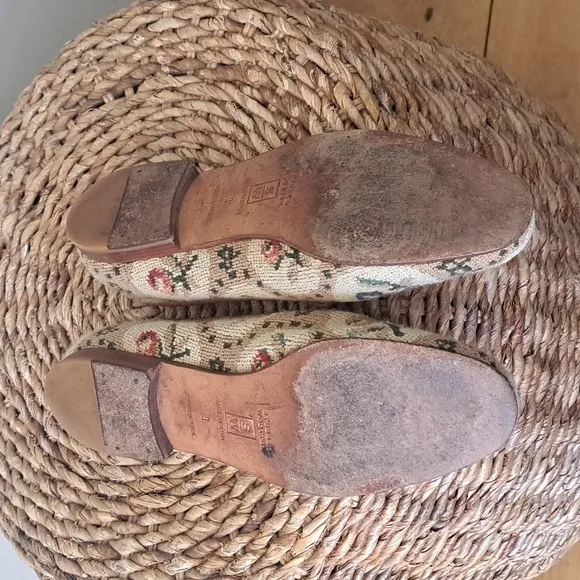 Stubbs &amp; Wootton Womens Luxury Embroidered Needlepoint Smoking Loafers S-9