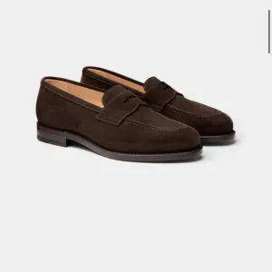 Suitsupply Brown Suede Loafers Sleek Minimalist Design